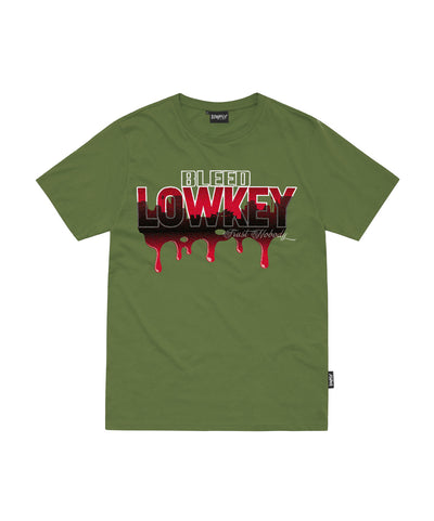 Bleed Lowkey Tee - Moss Green - Lowkey Down Under