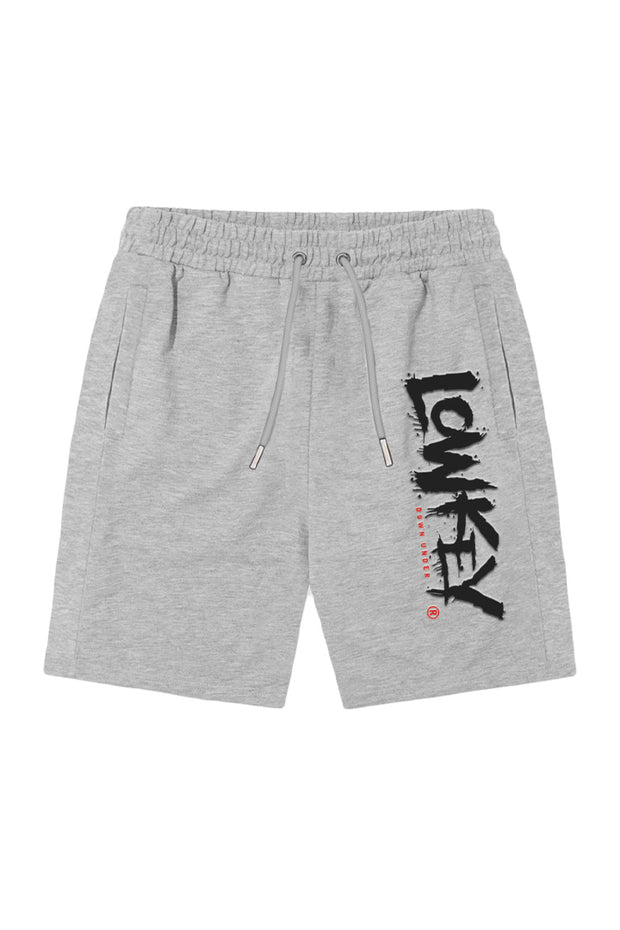 Grey Core Trackshorts - Lowkey Down Under