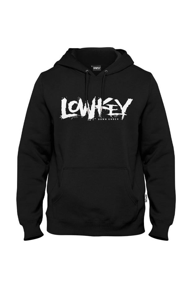 Lowkey Underground Hoodie - Black/White - Lowkey Down Under