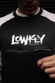 Lowkey Core Sweatshirt - Black/Grey - Lowkey Down Under