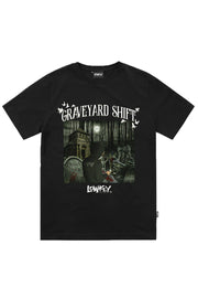 Lowkey Graveyard Shift Tee - Black - Lowkey Down Under