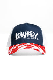 Lowkey OG Splash Hat - Navy/Red/White - Lowkey Down Under